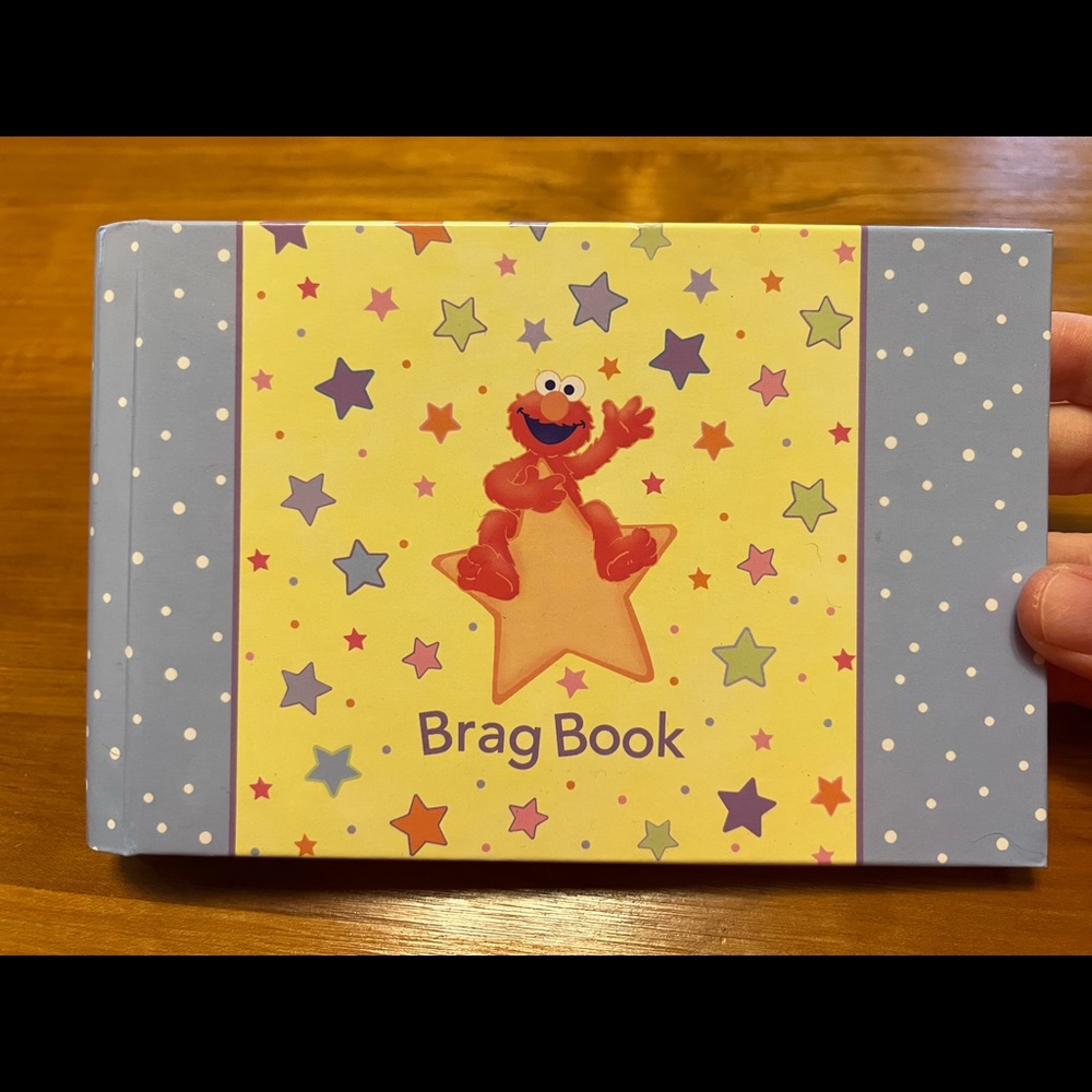 Sesame Street ELMO Grandma's Brag Book Small Travel Photo Picture Album Amscan